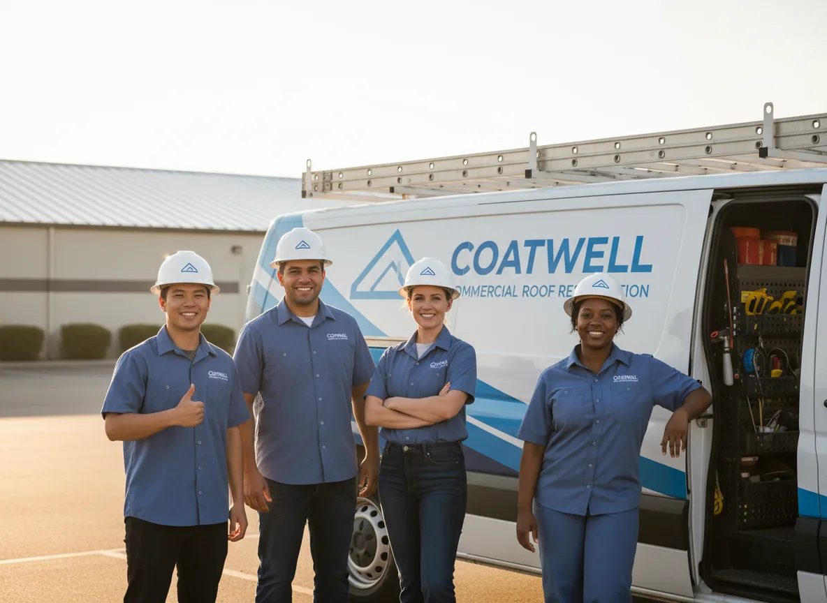Commercial roof coating company in Kipling, OH